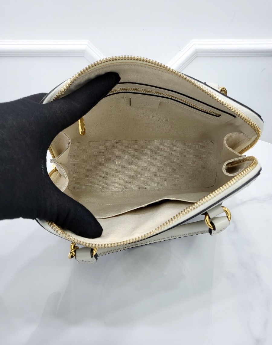 [미다스] 구찌 GG 수프림 1955 홀스빗 탑핸들 스몰 621220