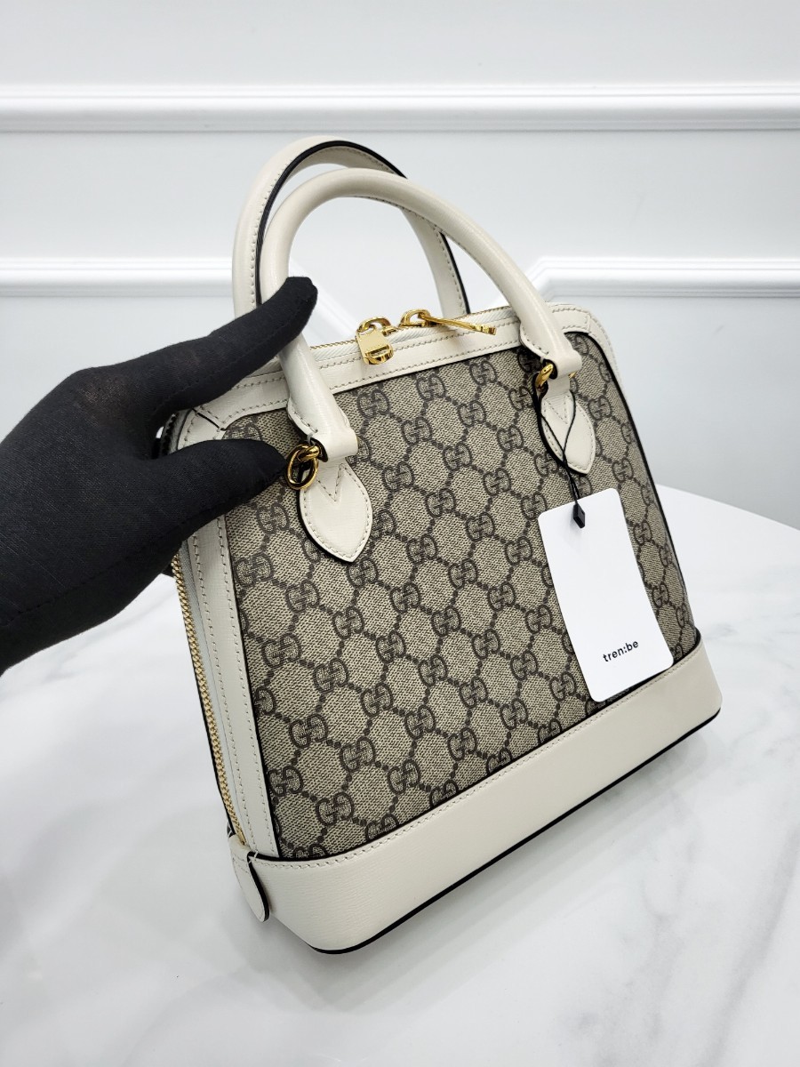 [미다스] 구찌 GG 수프림 1955 홀스빗 탑핸들 스몰 621220