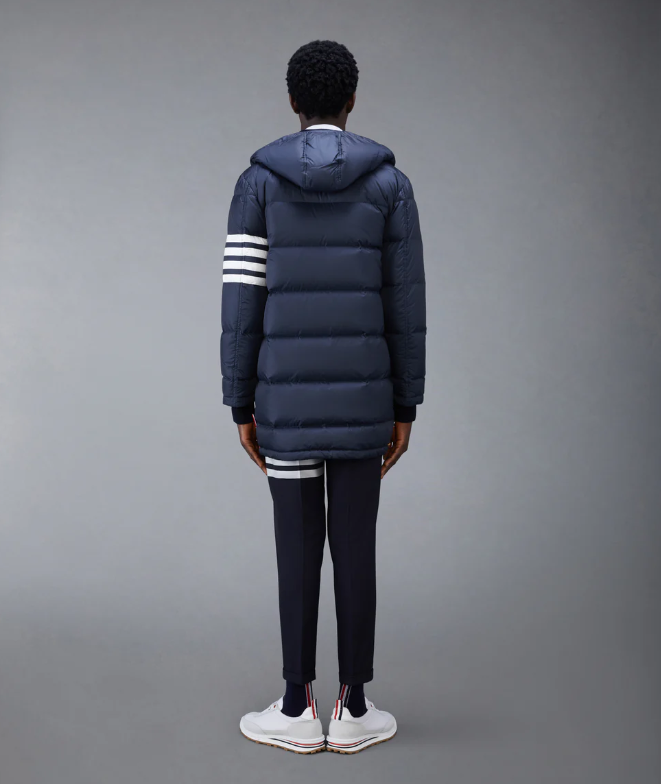 [미다스] 톰브라운 사선 완장 롱 패딩 MOD041X 3