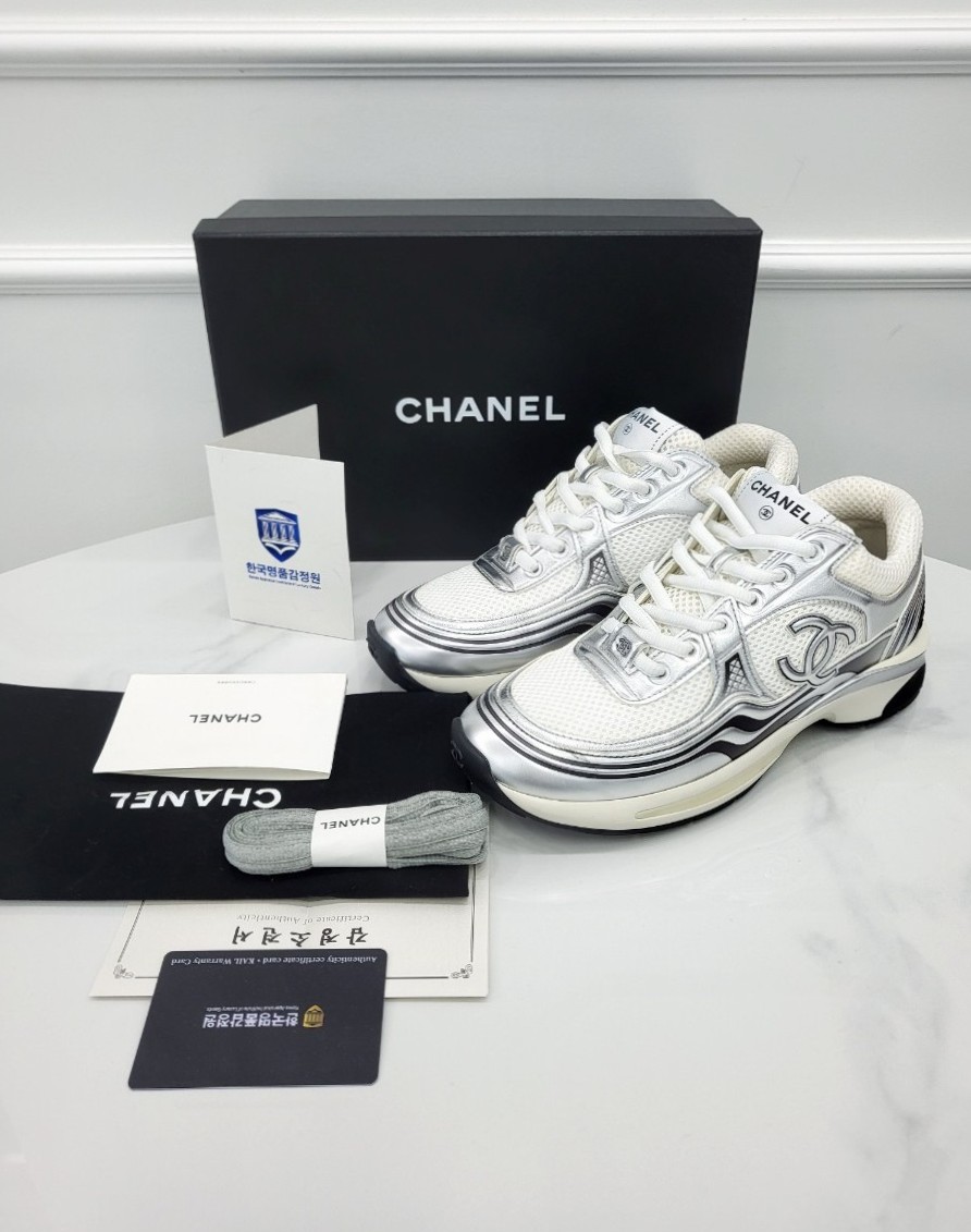 [미다스] 샤넬 CC로고 샤식스 스니커즈 G39792 37.5