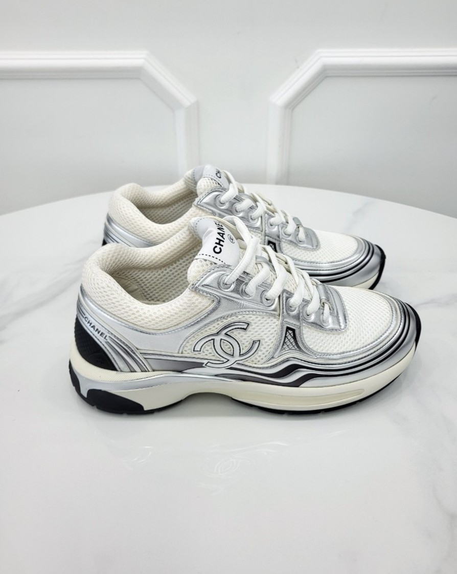 [미다스] 샤넬 CC로고 샤식스 스니커즈 G39792 37.5