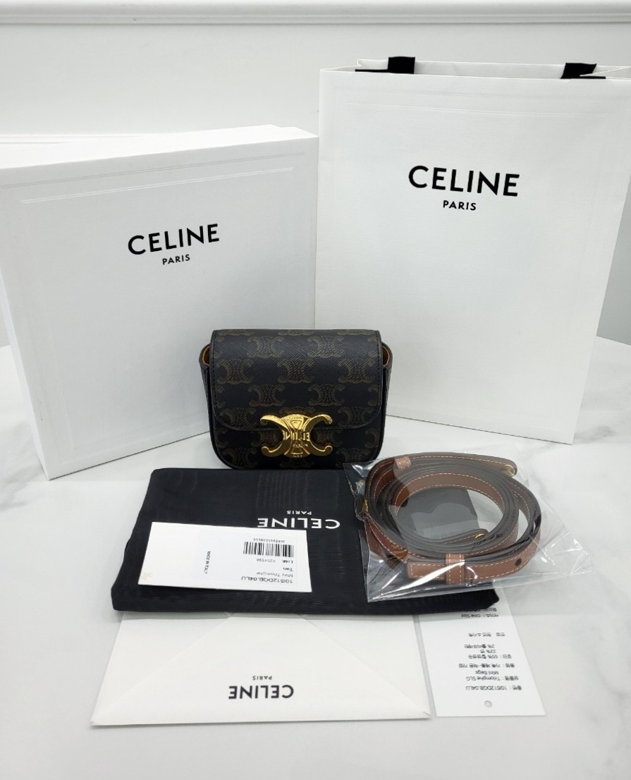 [미다스] 셀린느 미니 클로드 트리오페 탄 10I512DQB