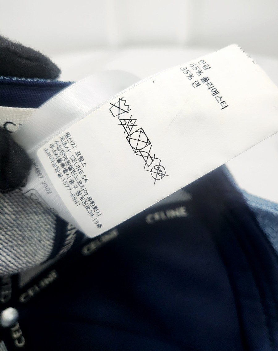 [미다스] 셀린느 트리옹프 데님 베이스볼 캡 2AUT6930F S