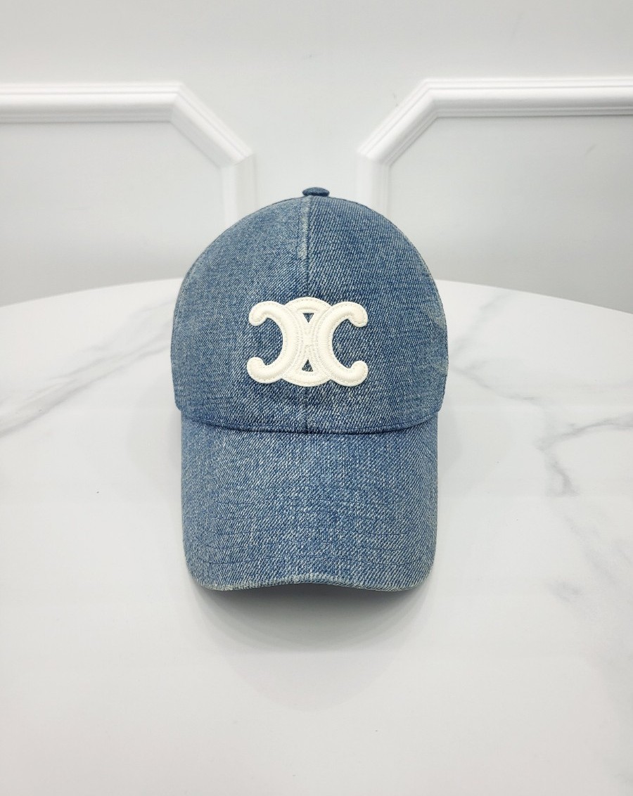 [미다스] 셀린느 트리옹프 데님 베이스볼 캡 2AUT6930F S