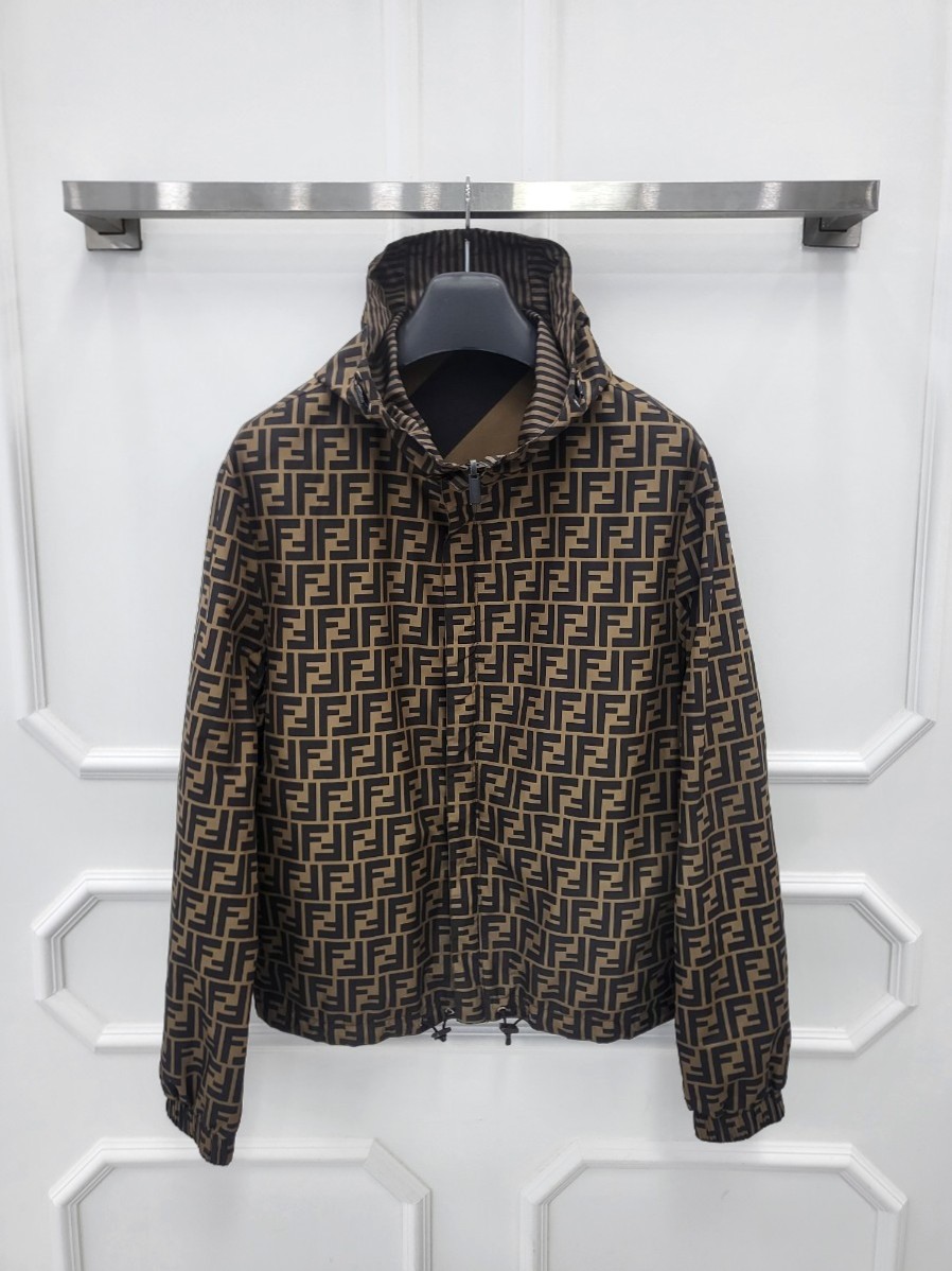 [미다스] 펜디 FF로고 리버시블 후드점퍼 FAA615 44