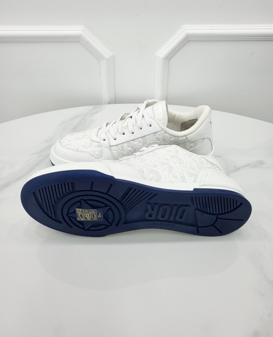 [미다스] 디올 오블리크 화이트 원 스니커즈 KCK364LOB 37.5