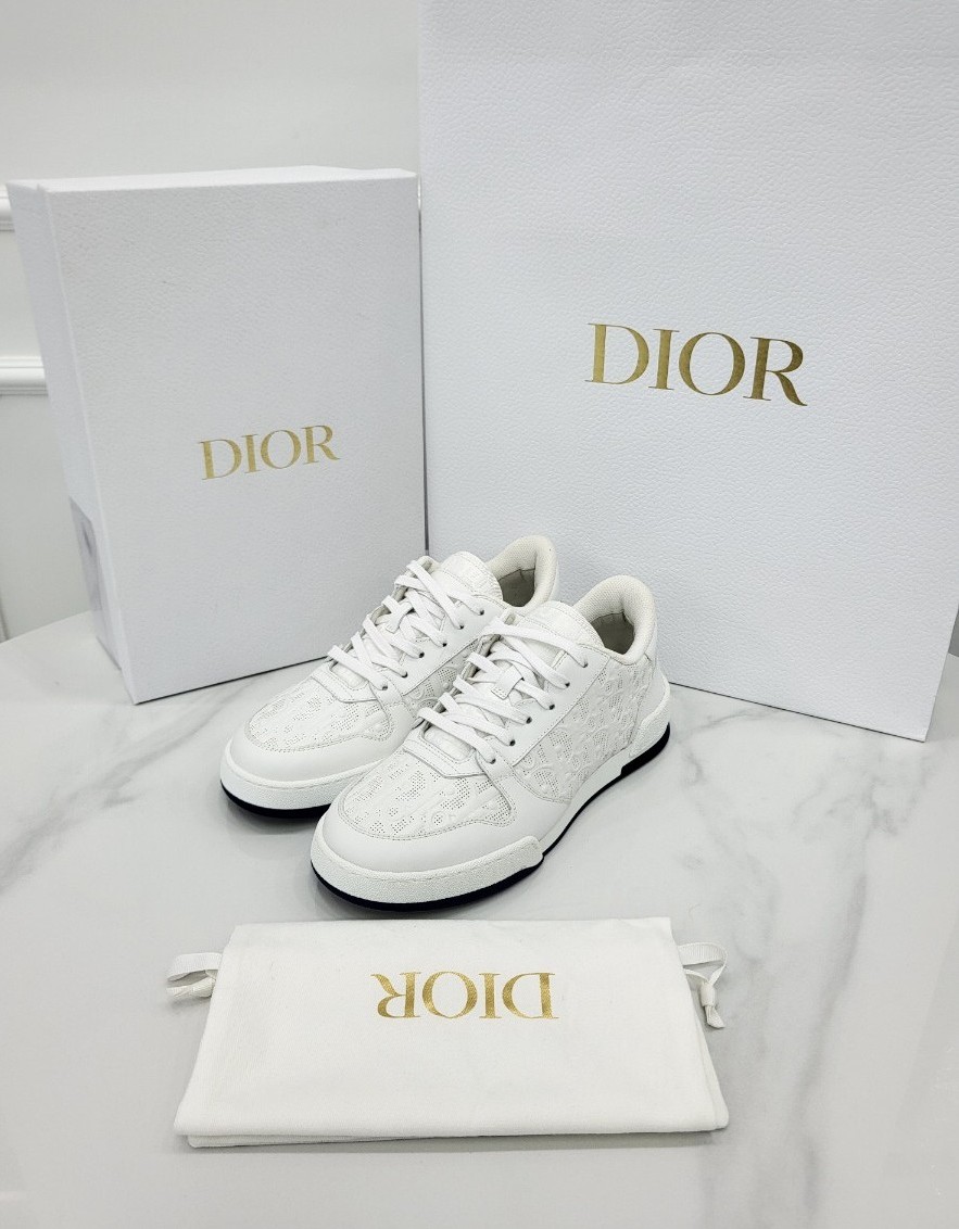 [미다스] 디올 오블리크 화이트 원 스니커즈 KCK364LOB 37.5