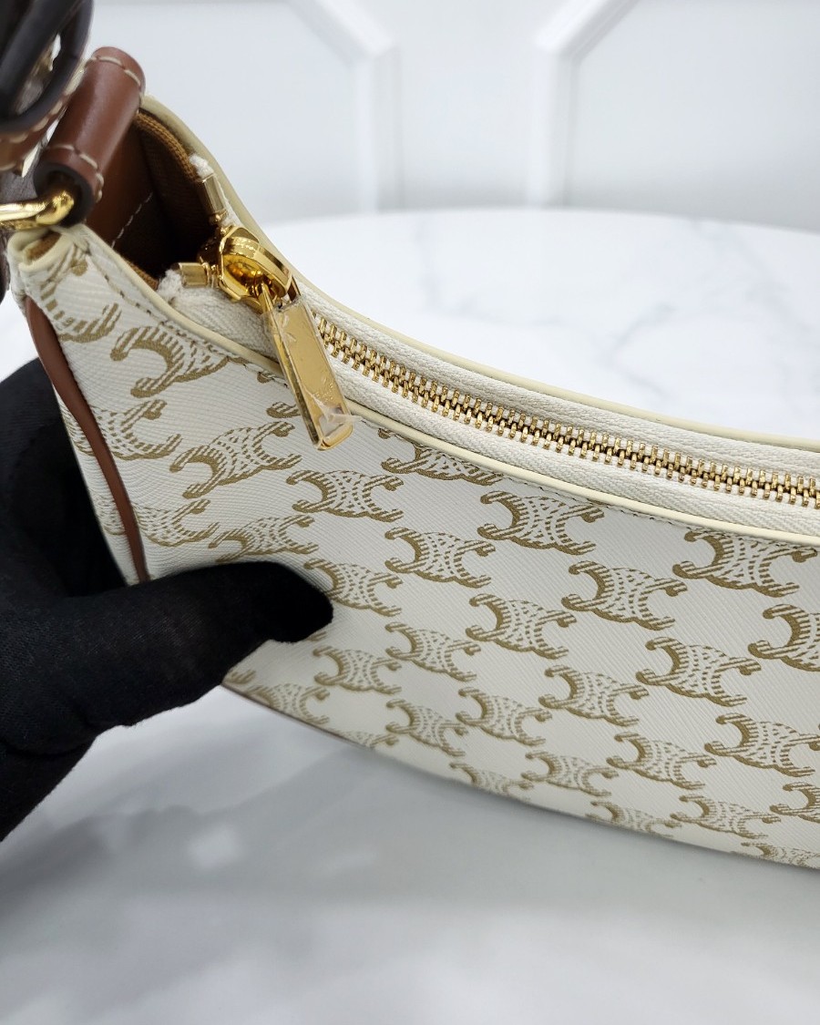 [미다스] 셀린느 트리오페 아바백 미디움 화이트 193952BZJ