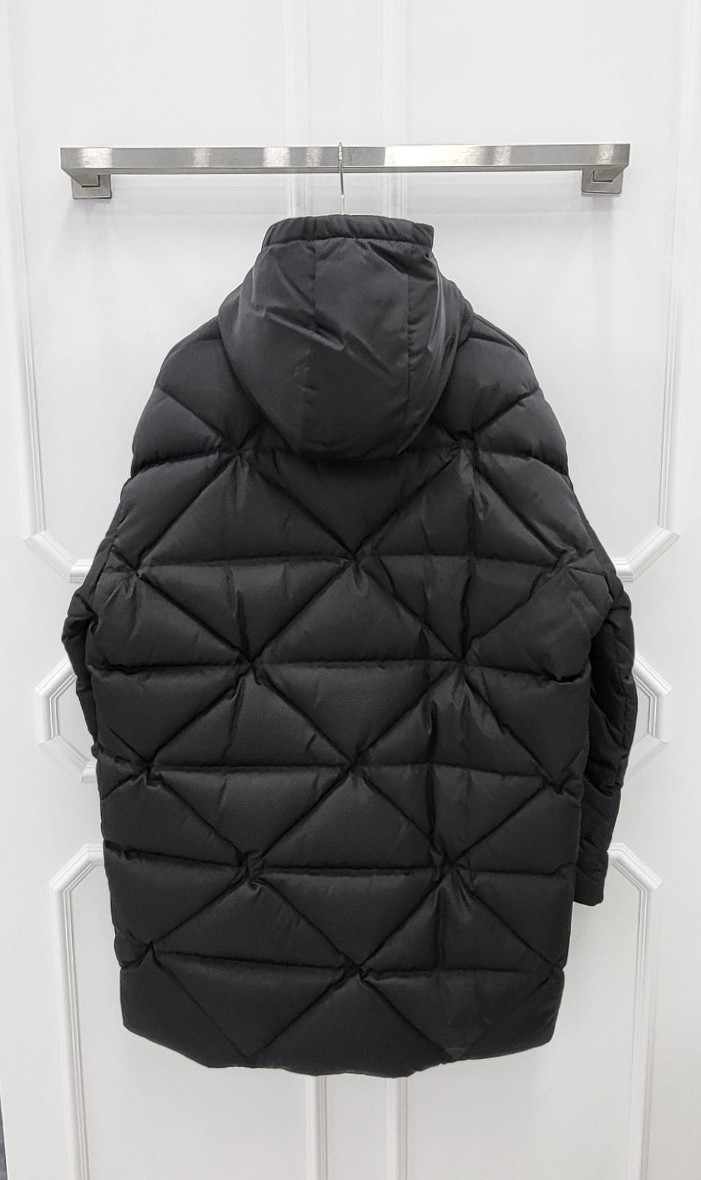 [미다스] 프라다 리나일론 퀄팅 다운 롱패딩 SGC042 L 새상품