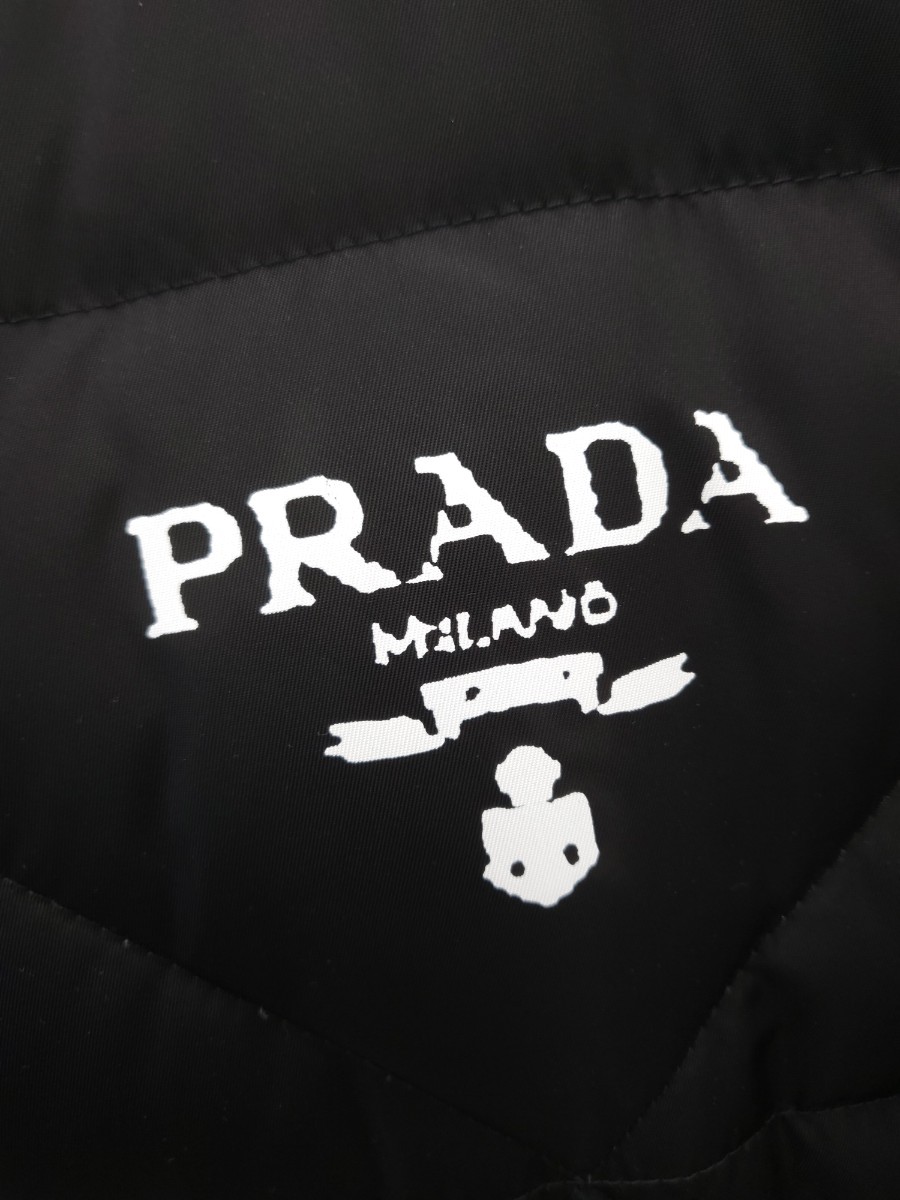 [미다스] 프라다 리나일론 퀄팅 다운 롱패딩 SGC042 L 새상품