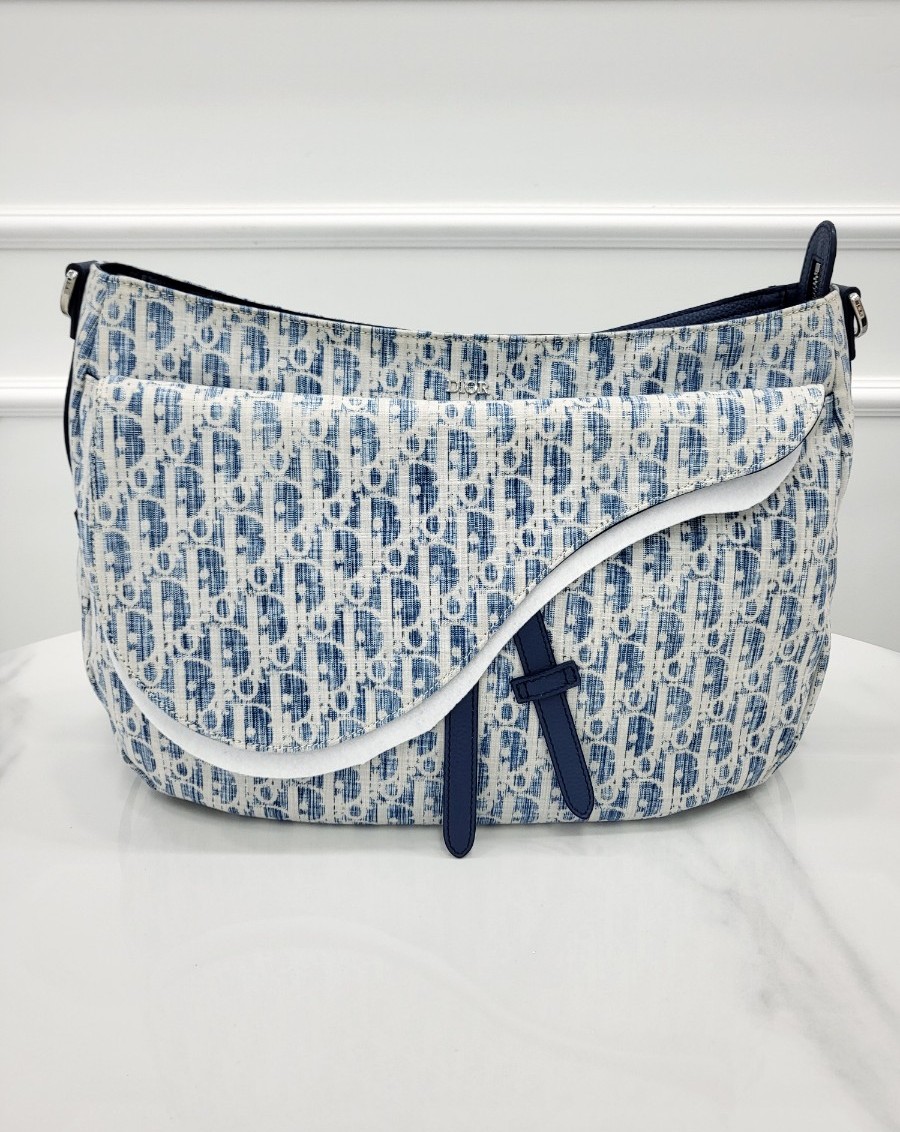 [미다스] 디올 오블리크 카스리 새들 소프트백 1ADHO022UTK