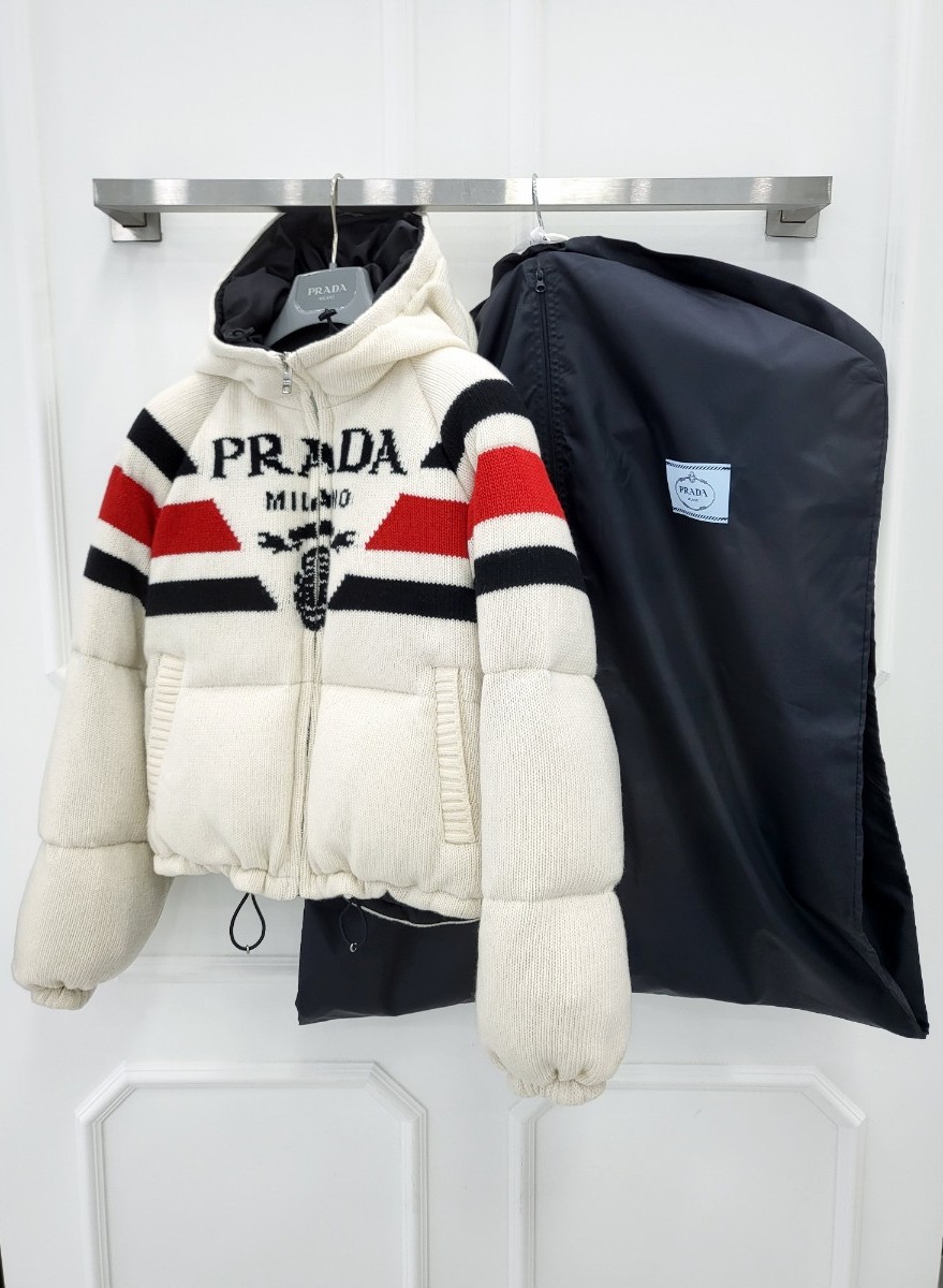 [미다스] 프라다 여성 캐시미어 다운자켓 36 292030 10PA