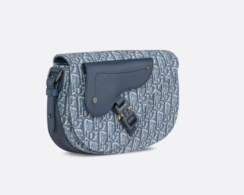 [미다스] 디올 오블리크 자카드 새들 스트랩백 블루 1ADPO325YKY H04E