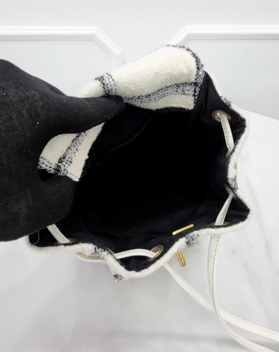 [미다스] 샤넬 트위드 듀마 시즌 백팩 금장 AS3615 내장칩