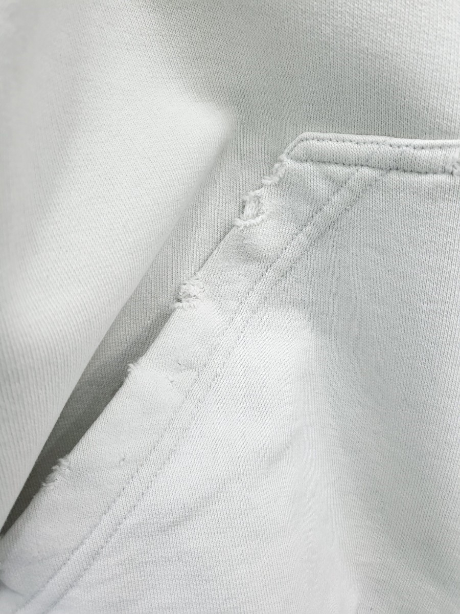 [미다스] 발렌시아가 시큐리티 테이프 후드 집업 더티 화이트 826162