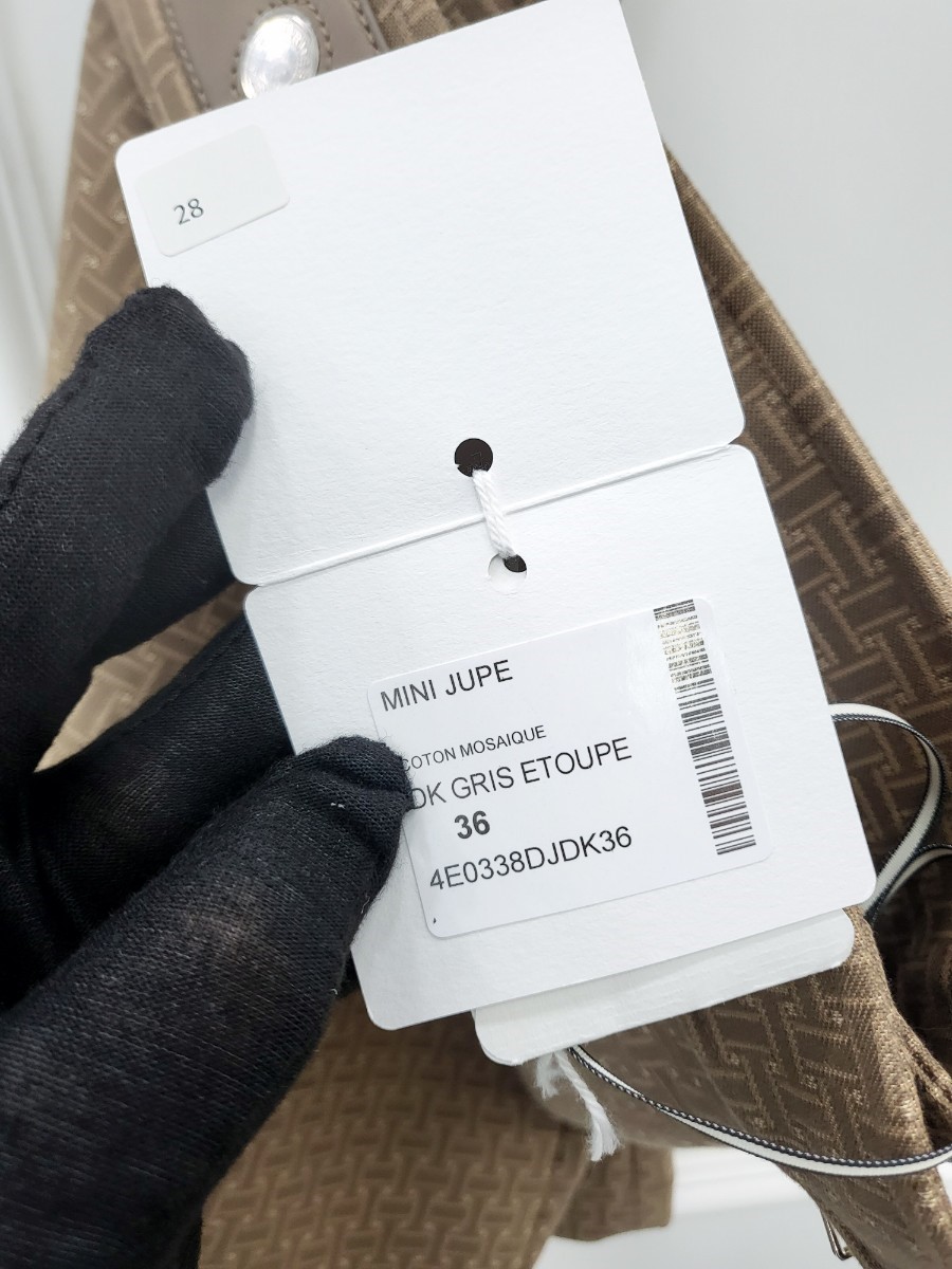 [미다스] 에르메스 모자이크 미니 스커트 4E0338DJDK 36