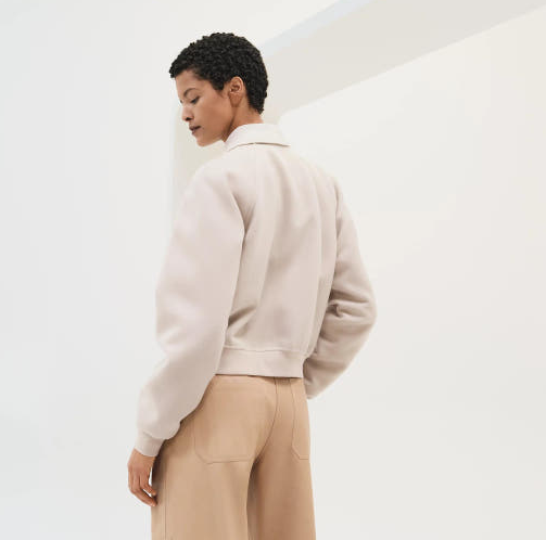 [미다스] 에르메스 샹달 울 자켓 사블르 H5E0177DEDO 38