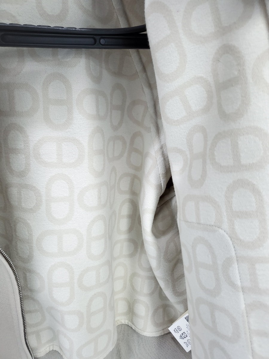 [미다스] 에르메스 샹달 울 자켓 사블르 H5E0177DEDO 38