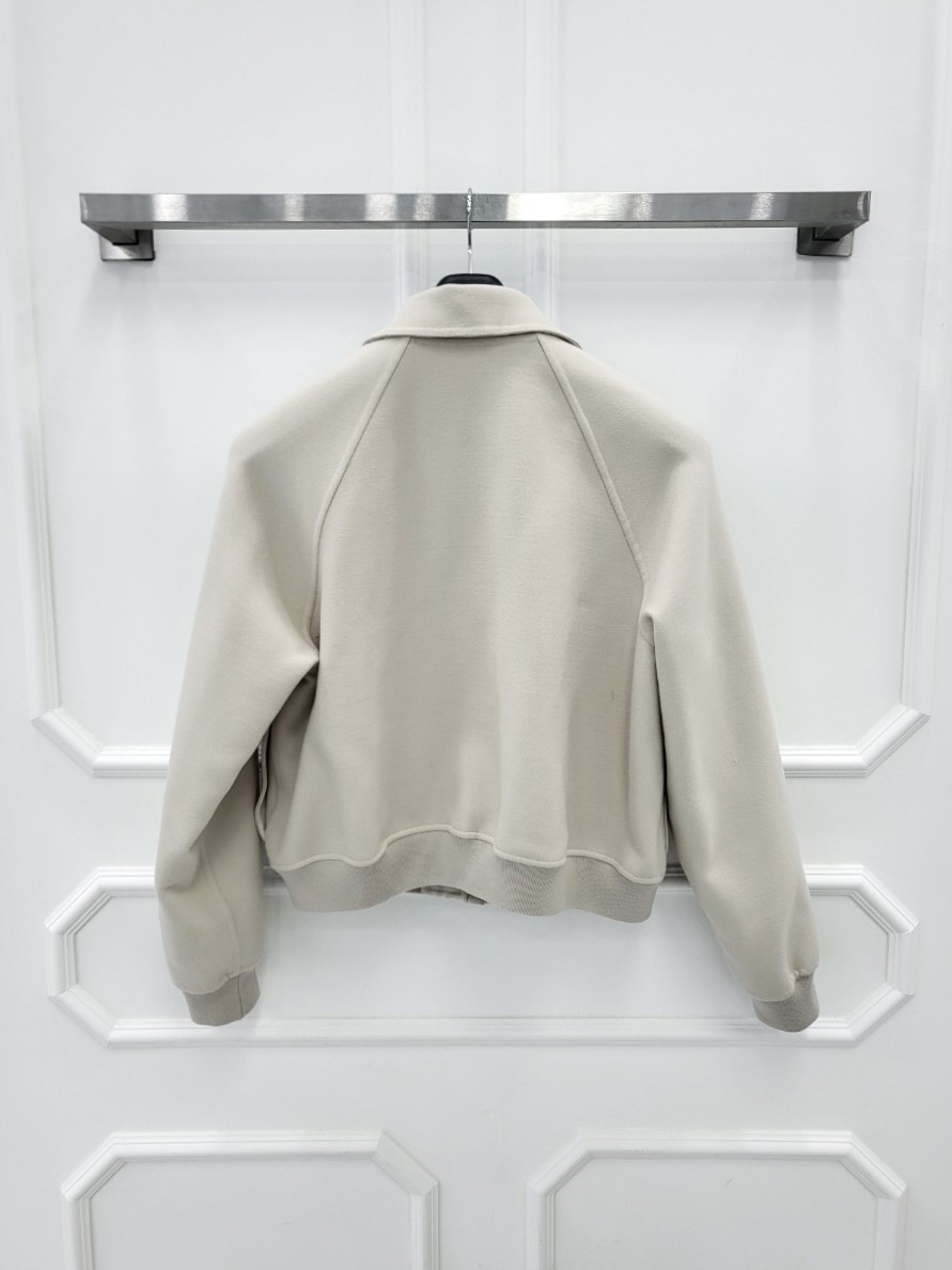 [미다스] 에르메스 샹달 울 자켓 사블르 H5E0177DEDO 38