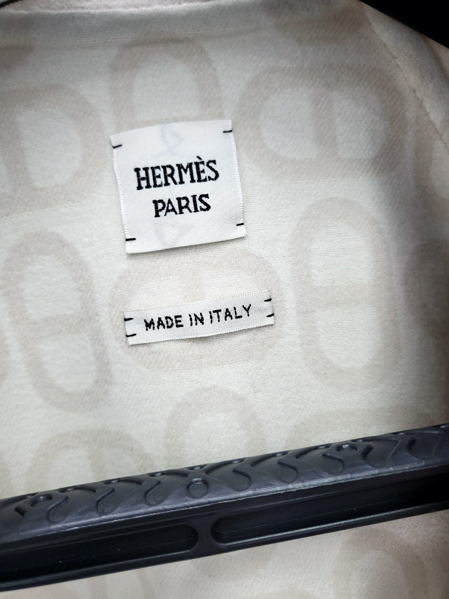 [미다스] 에르메스 샹달 울 자켓 사블르 H5E0177DEDO 38