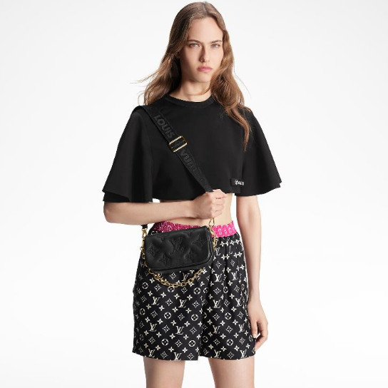 [미다스] 루이비통 버블그램 월렛 온 스트랩 숄더백 M81398