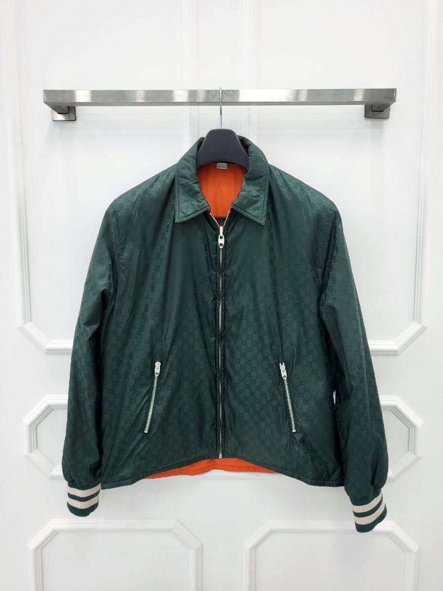 [미다스] 구찌 GG 자카드 리버시블 자켓 654831 46