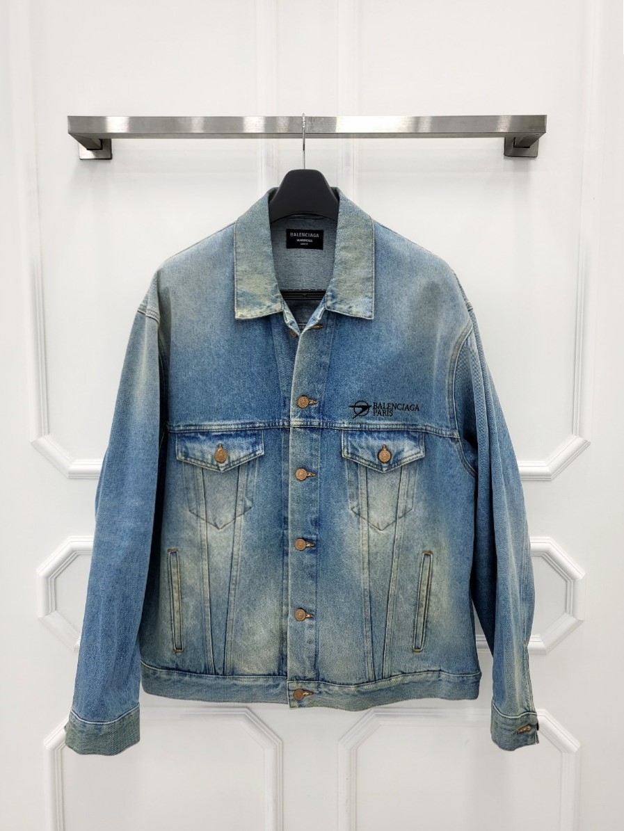 [미다스] 발렌시아가 데님 파리스 자켓 657608