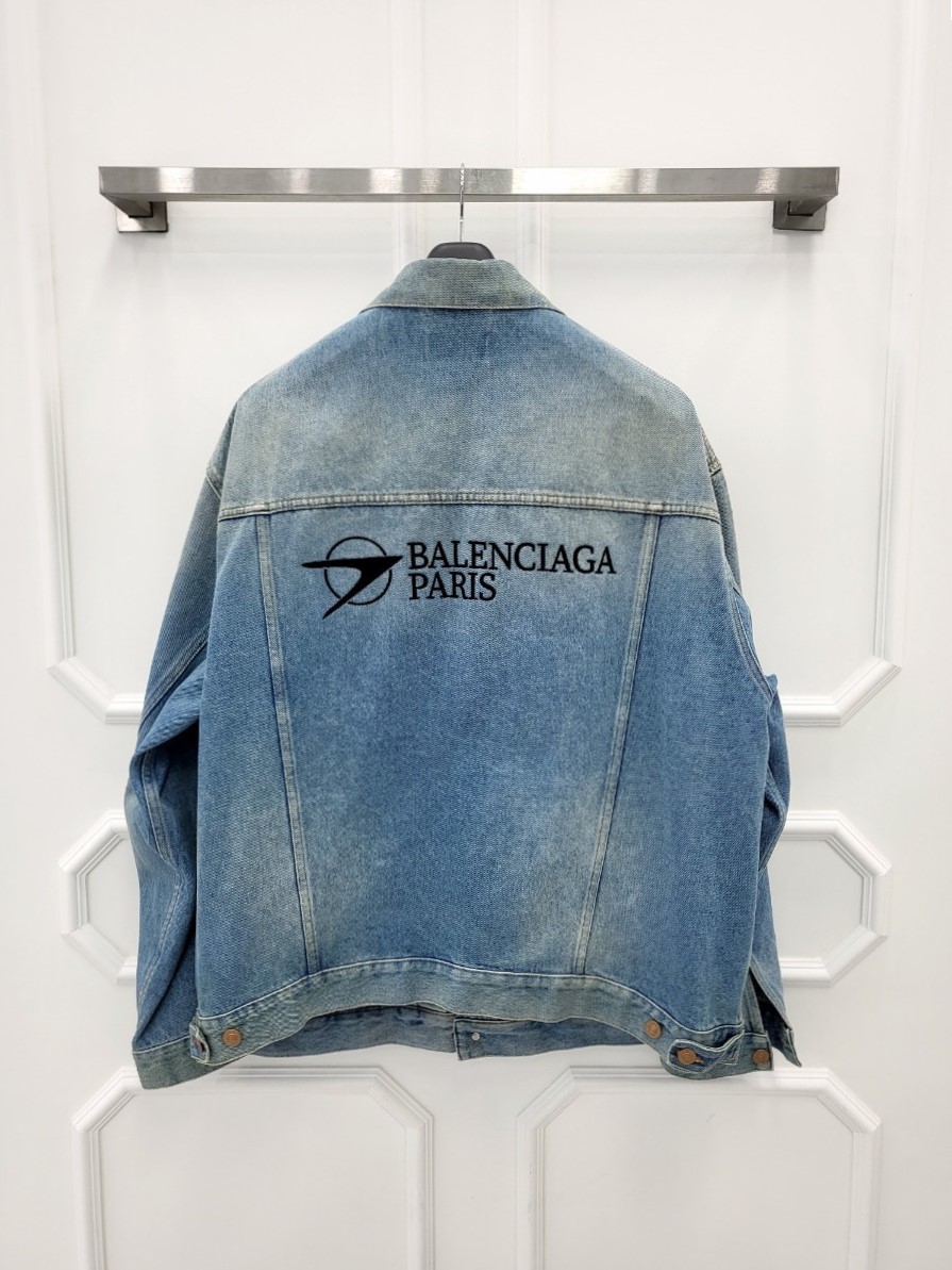 [미다스] 발렌시아가 데님 파리스 자켓 657608