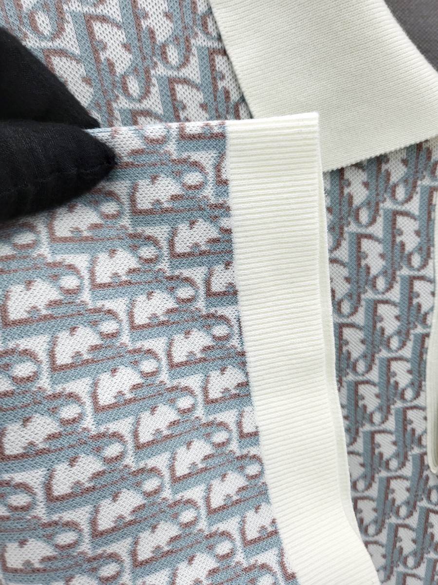 [미다스] 디올 오블리크 자카드 폴로셔츠 293M832AT396 XL