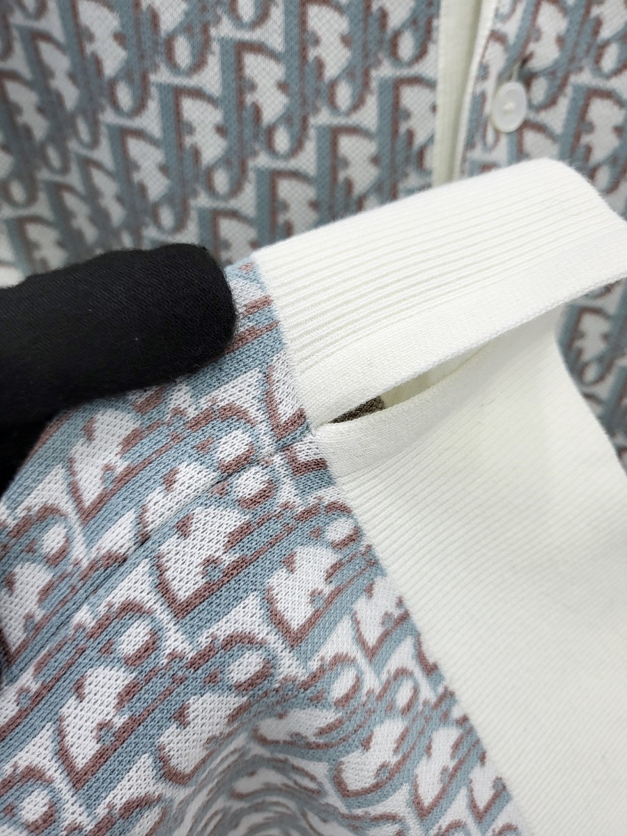 [미다스] 디올 오블리크 자카드 폴로셔츠 293M832AT396 XL