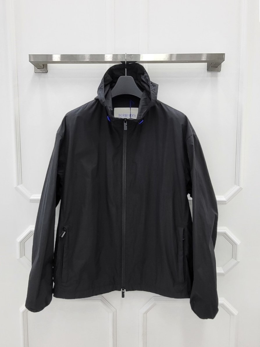 [미다스] 버버리 EKD 자수 후드 집업 라이트웨이크 자켓 M 8081886