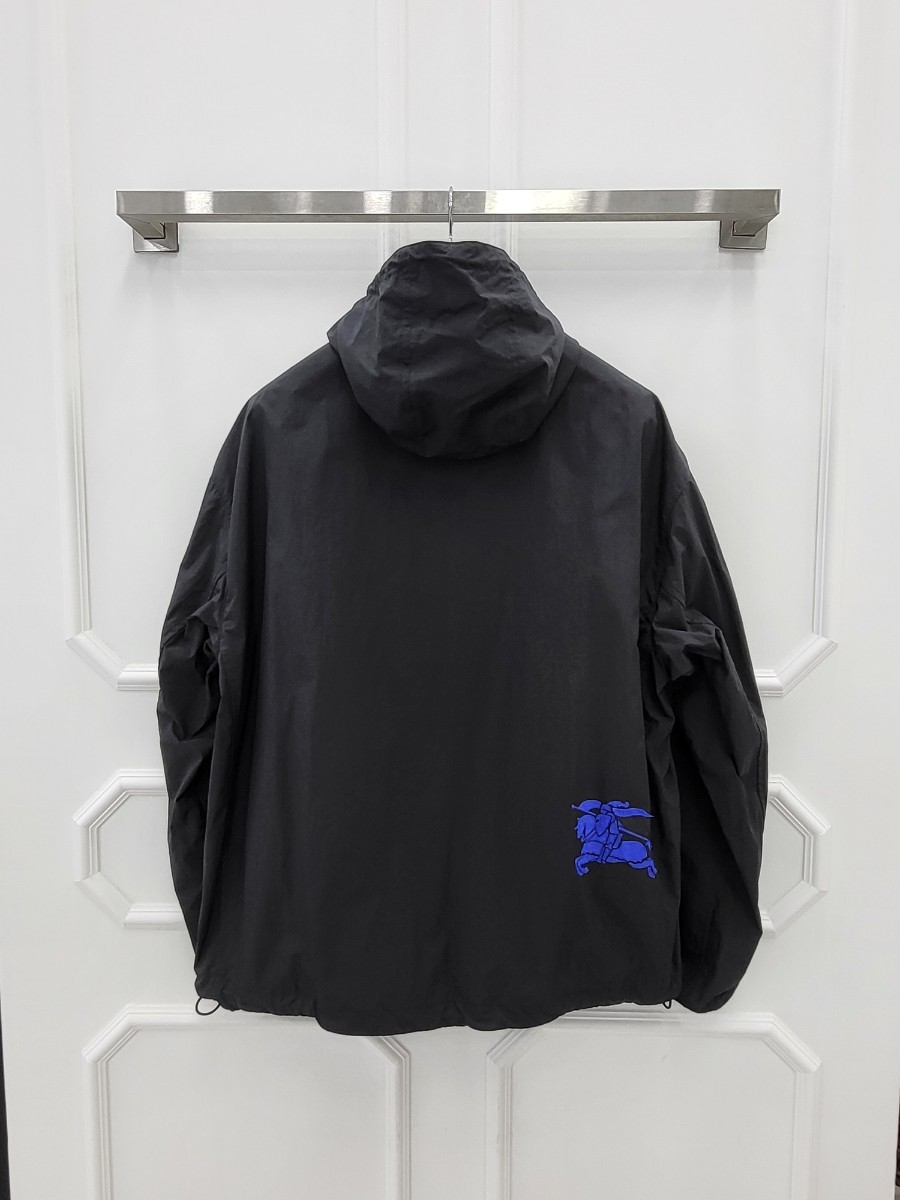 [미다스] 버버리 EKD 자수 후드 집업 라이트웨이크 자켓 M 8081886