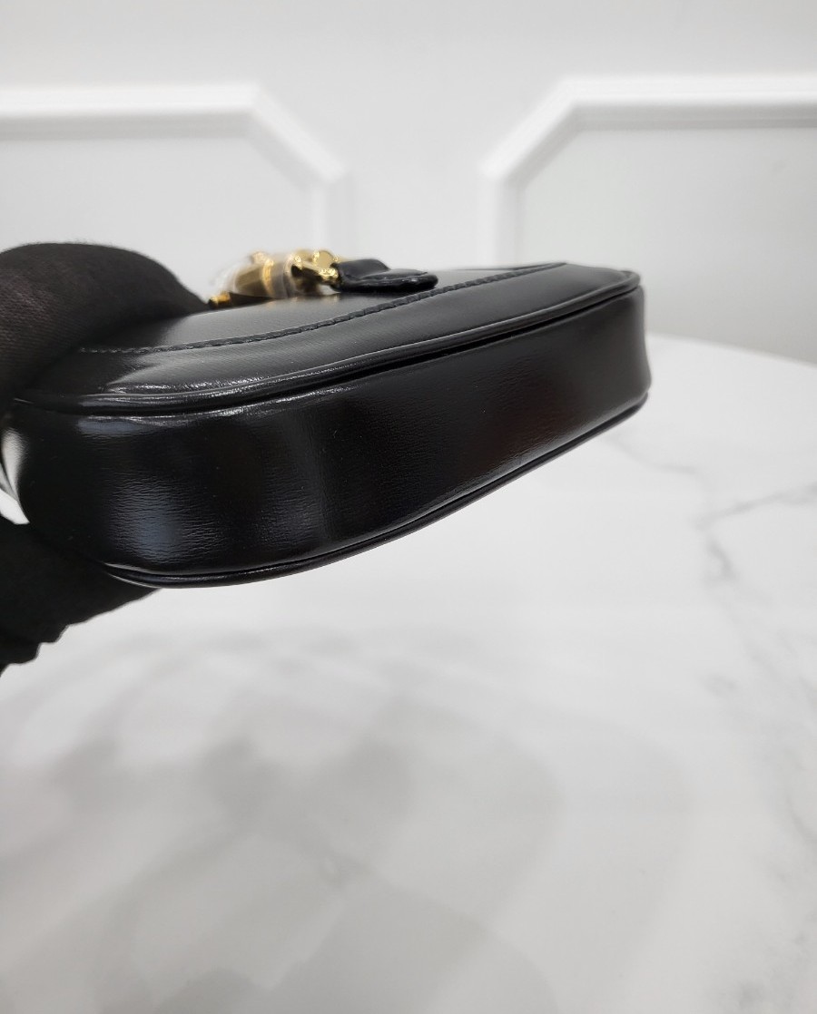 [미다스] 구찌 재키 1961 나노백 블랙 760249 새상품