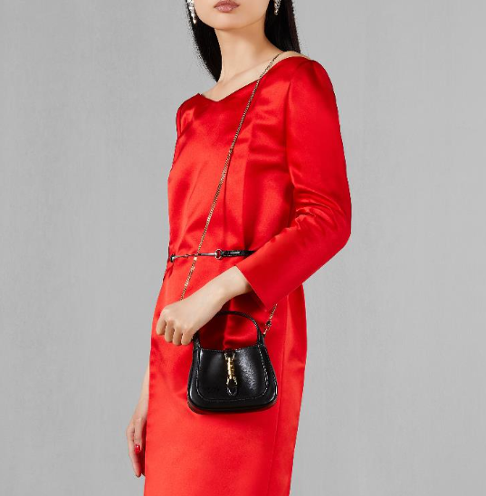 [미다스] 구찌 재키 1961 나노백 블랙 760249 새상품