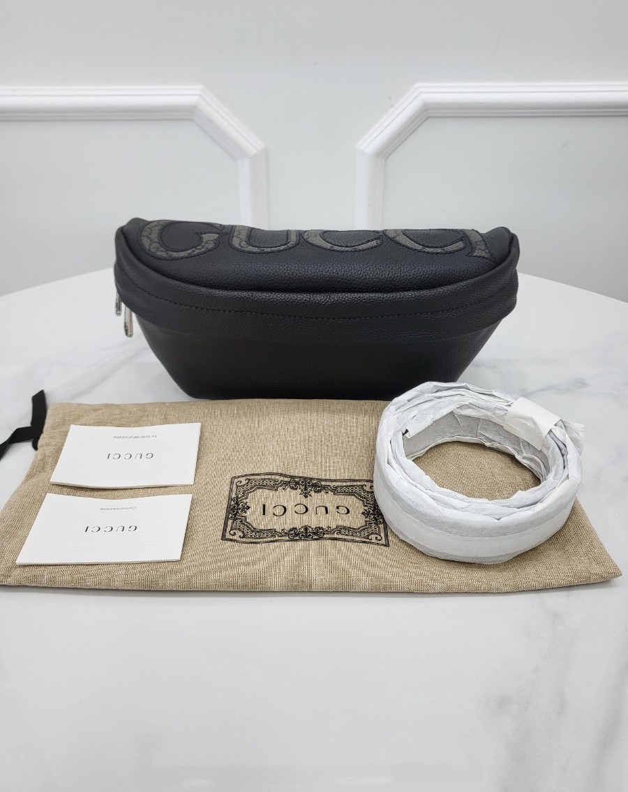 [미다스] 구찌 GG 수프림 로고 레더 벨트백 768111 새상품