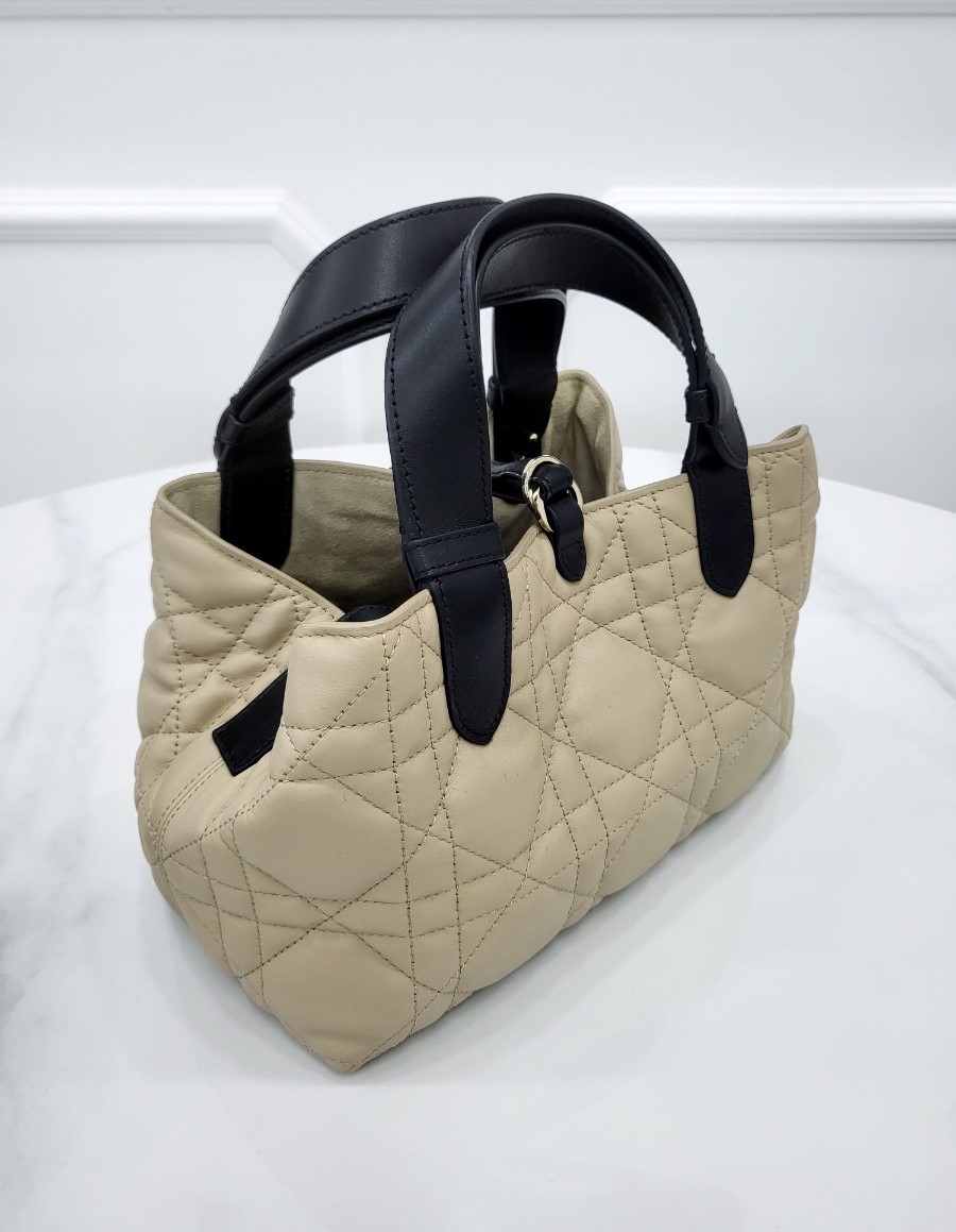 [미다스] 디올 뚜주흐 스몰 블랙 로프 베이지 M2822OSIY_M963