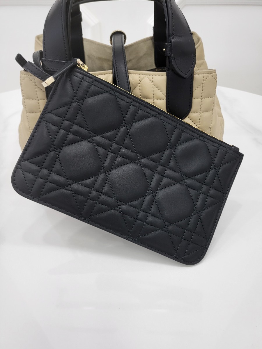 [미다스] 디올 뚜주흐 스몰 블랙 로프 베이지 M2822OSIY_M963