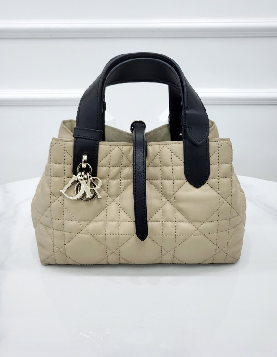 [미다스] 디올 뚜주흐 스몰 블랙 로프 베이지 M2822OSIY_M963