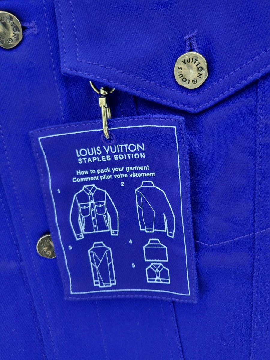 [미다스] 루이비통 블루 DNA 데님 자켓 52 1AA5GQ