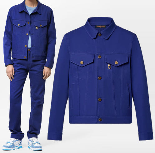 [미다스] 루이비통 블루 DNA 데님 자켓 52 1AA5GQ