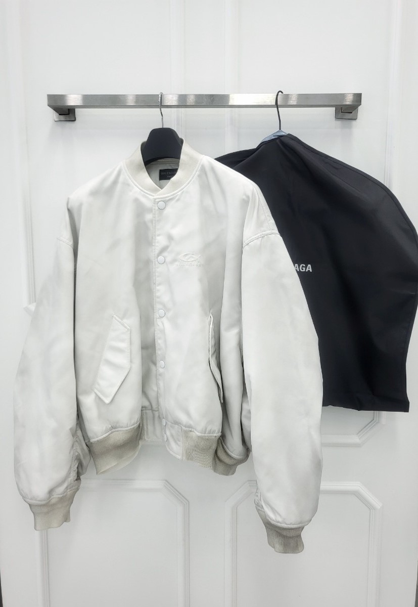 [미다스] 발렌시아가 루프 스포츠 아이콘 바시티자켓 XS 811885