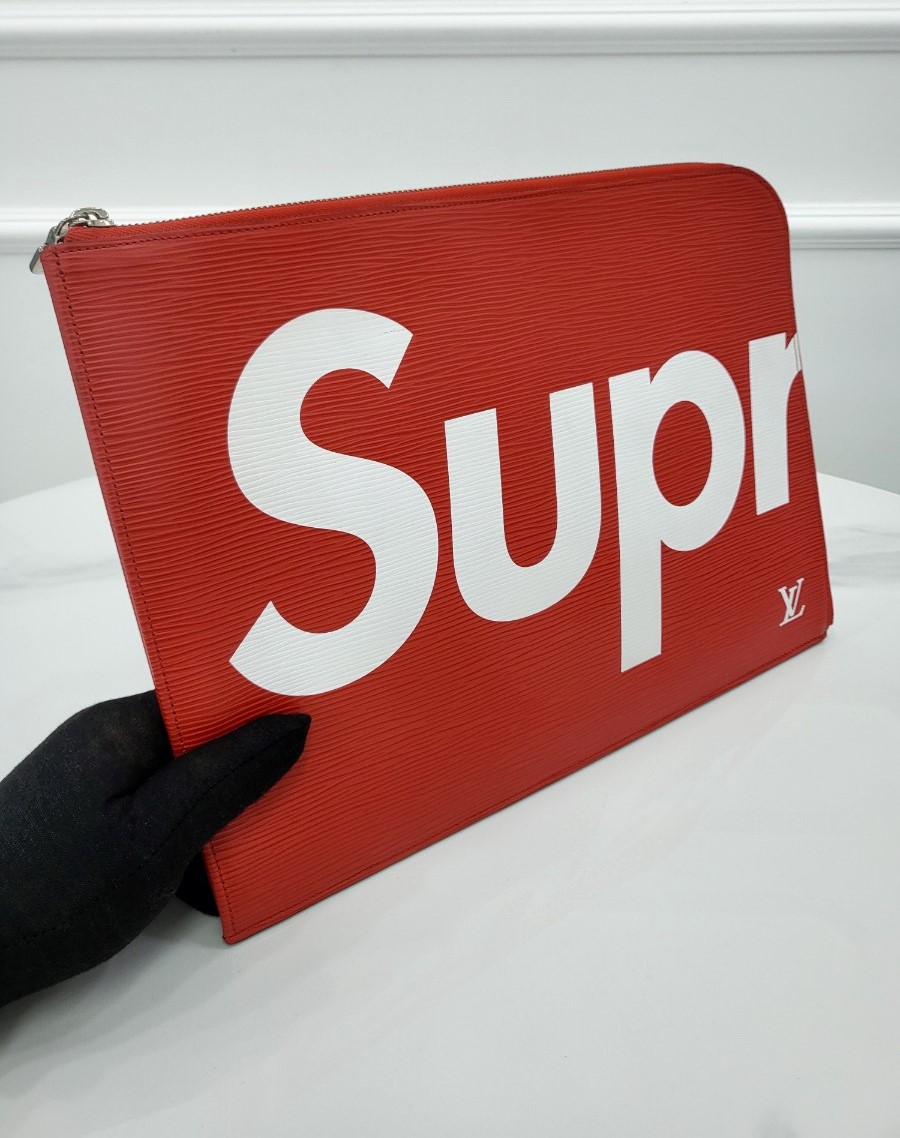 [미다스] 루이비통 슈프림 포쉐트 주르 클러치백 M67722