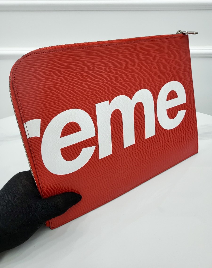 [미다스] 루이비통 슈프림 포쉐트 주르 클러치백 M67722