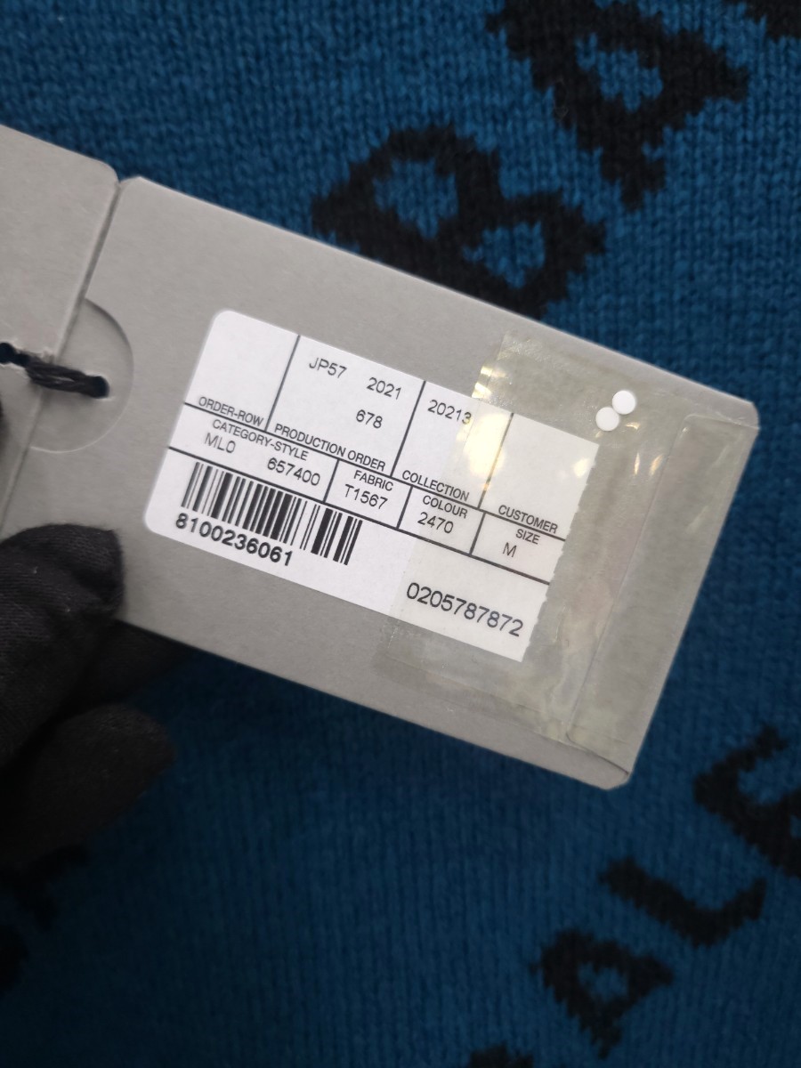 [미다스] 발렌시아가 멀티로고 오버핏 스웨터 M 657400