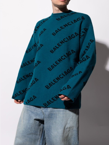 [미다스] 발렌시아가 멀티로고 오버핏 스웨터 M 657400