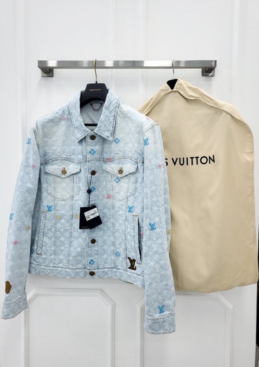 [미다스] 루이비통 타일러 모노그램 데님자켓 58 1AFPTF