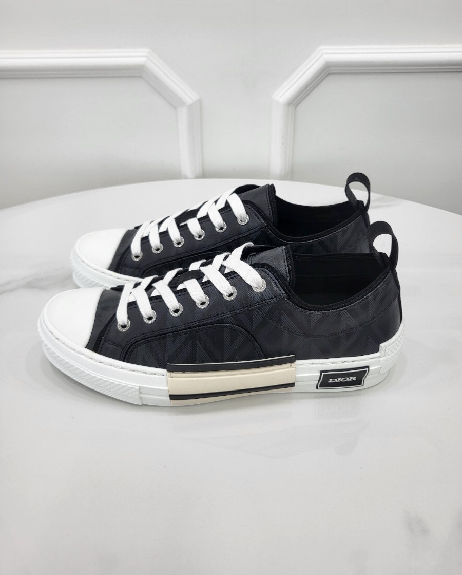 [미다스] 디올 B23 로우탑 스니커즈 블랙 40 3SN249ZPP_H900
