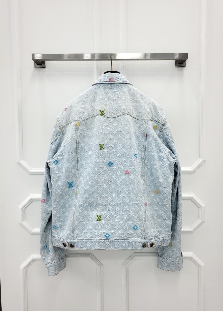 [미다스] 루이비통 타일러 모노그램 데님자켓 56 1AFPTF