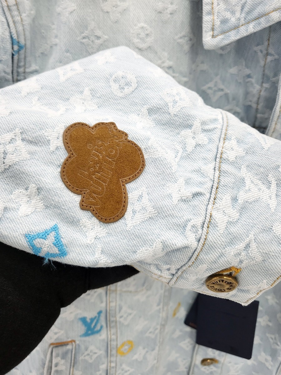 [미다스] 루이비통 타일러 모노그램 데님자켓 56 1AFPTF
